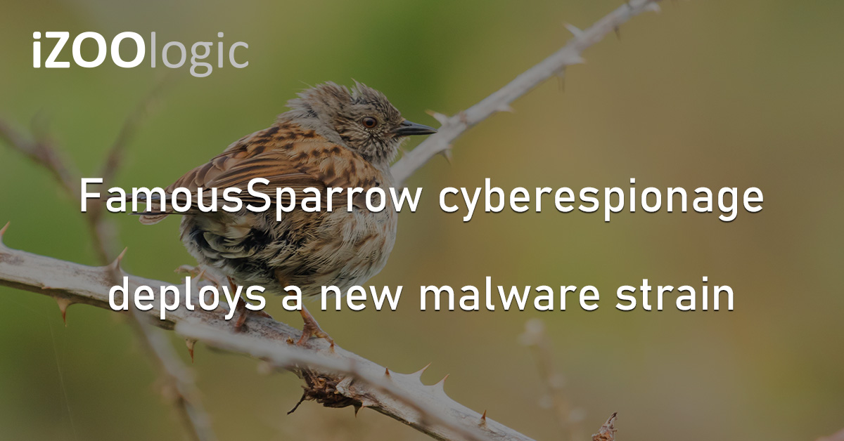 FamousSparrow Malware Cyberespionage US