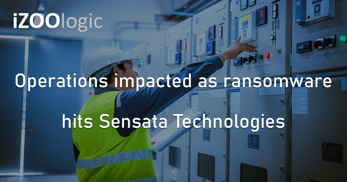 Sensata Technologies Industrial Technology Ransomware Attack