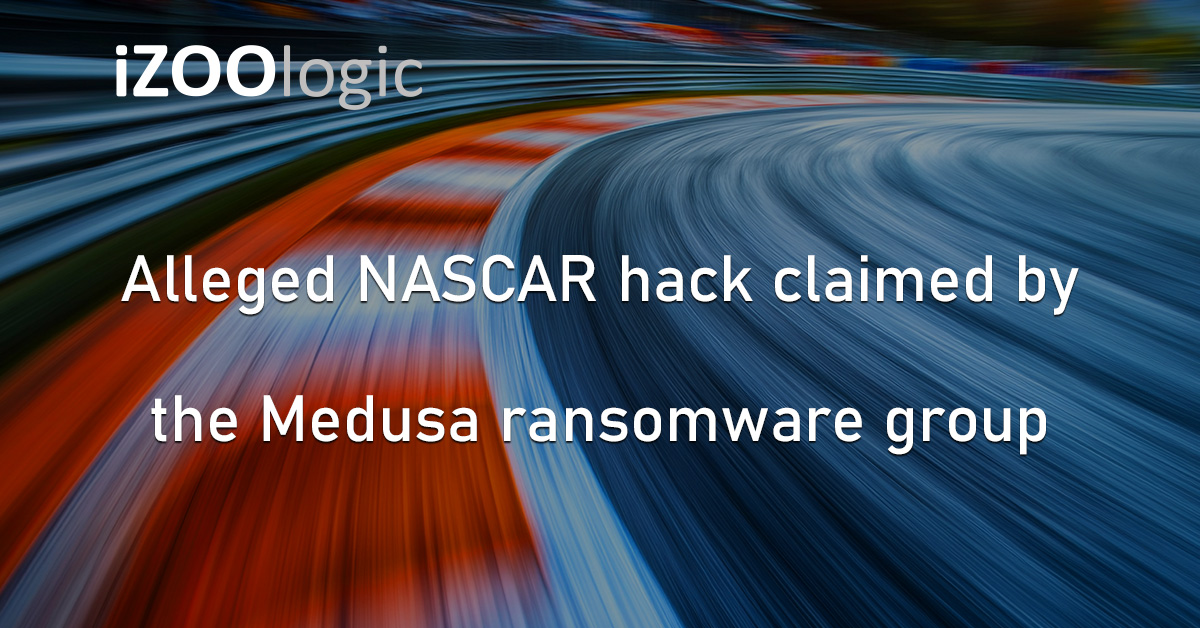 NASCAR Medusa Ransomware Stock Car Auto Racing Dark Web