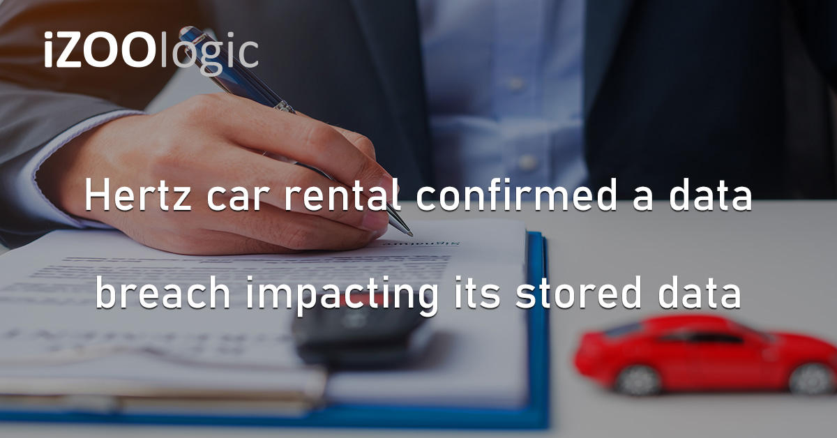 Hertz Car Rental Data Breach Maine US
