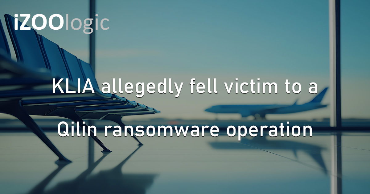 KLIA Kuala Lumpur Airlines Qilin Ransomware Cyberattack