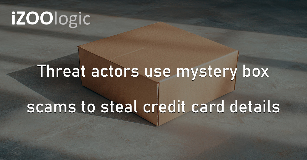 Mystery Box Credit Card Scams Fraud Alert