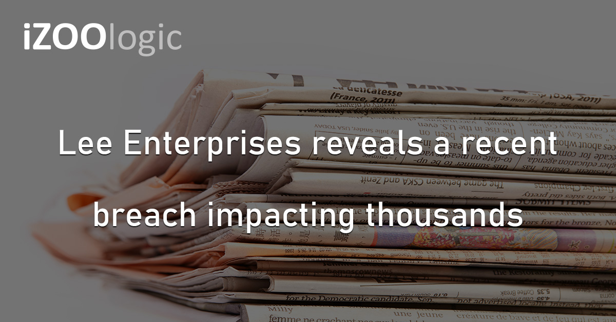 Lee Enterprises Newspaper Ransomware Data Breach US Publisher