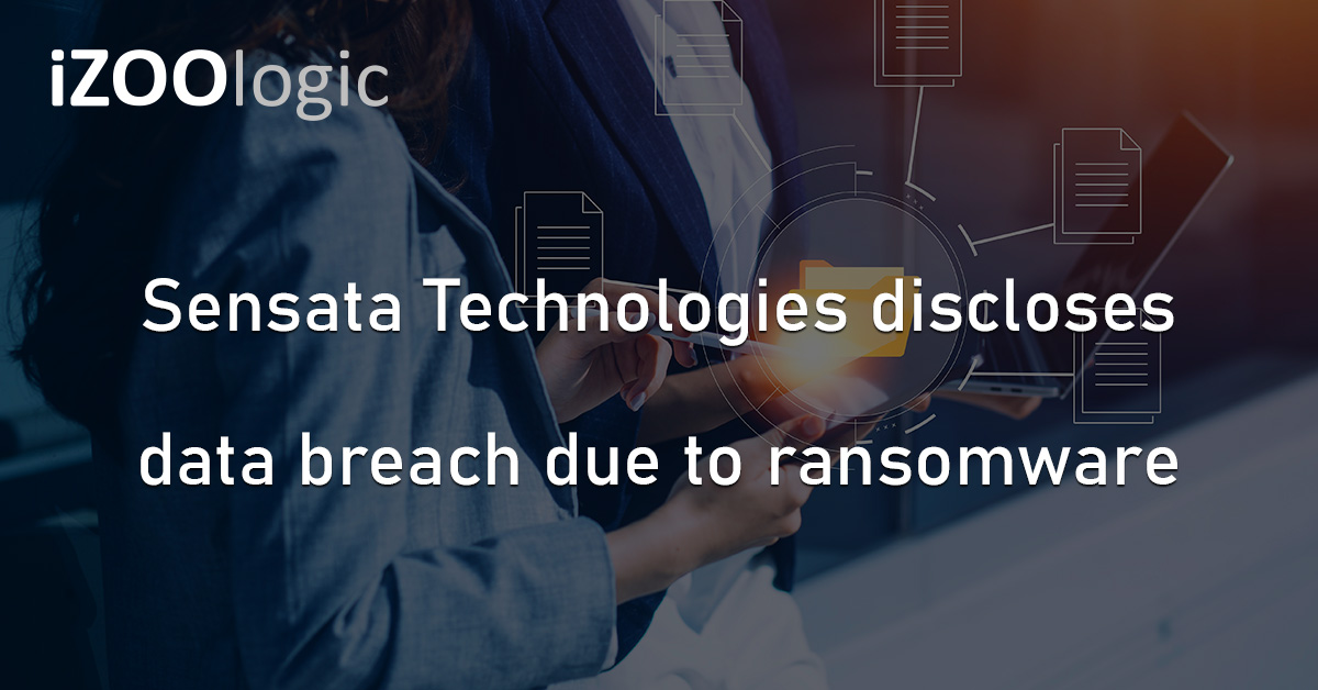 Sensata Technologies Tech Firm Ransomware Attack Data Breach