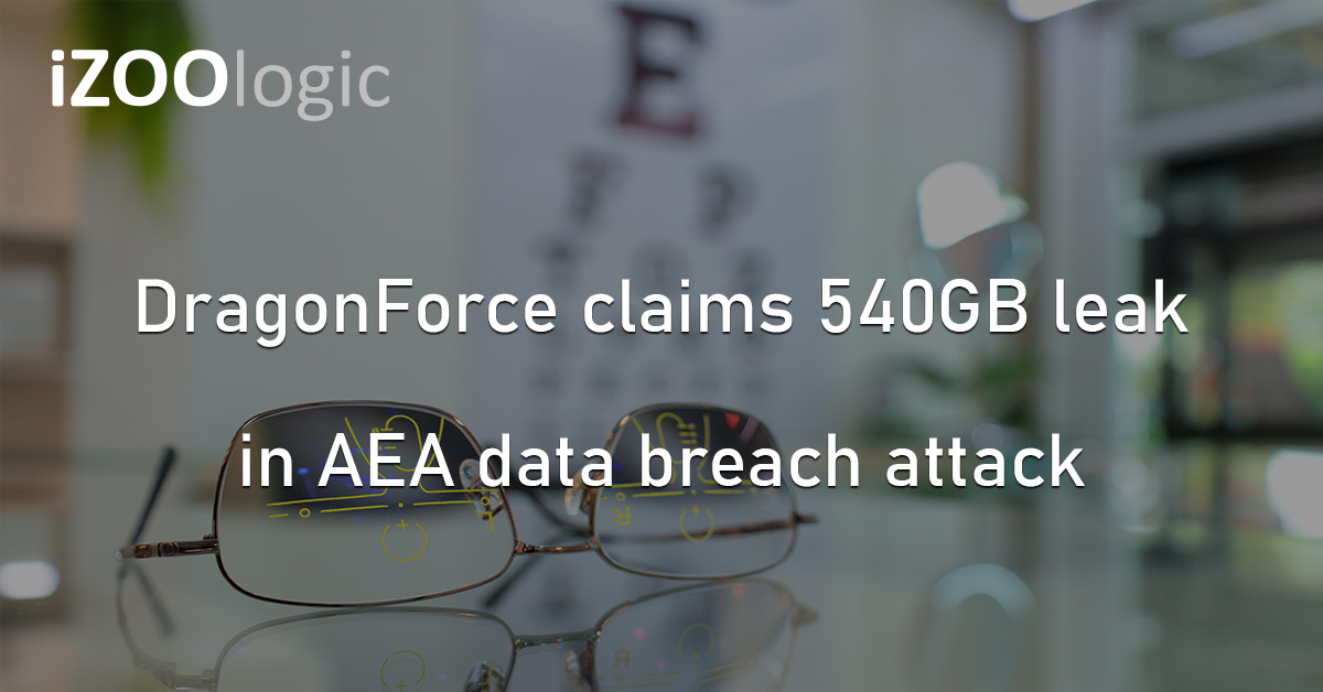 Eye Care Provider Asheville Eye Associates AEA US Cyberattack DragonForce
