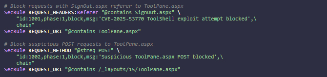 ModSecurity-Rule-Example-iZoologic