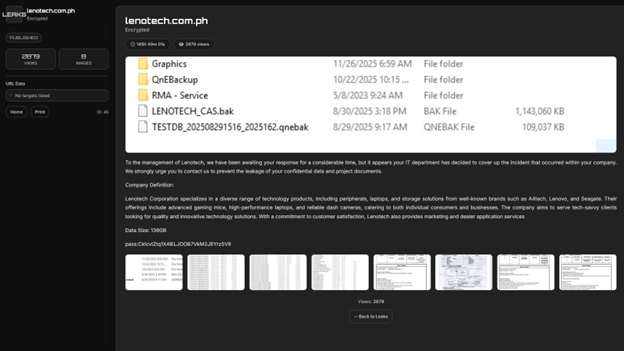 Lenotech Corporation